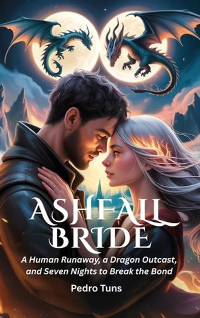 ASHFALL BRIDE: A Human Runaway, a Dragon Outcast, and Seven Nights to Break the Bond