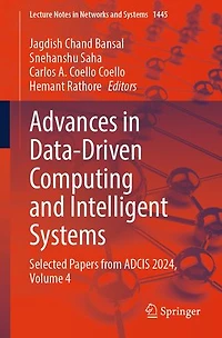 Advances Data-Driven Computing and Intelligent Systems: Selected Papers from ADCIS 2024, Volume 4