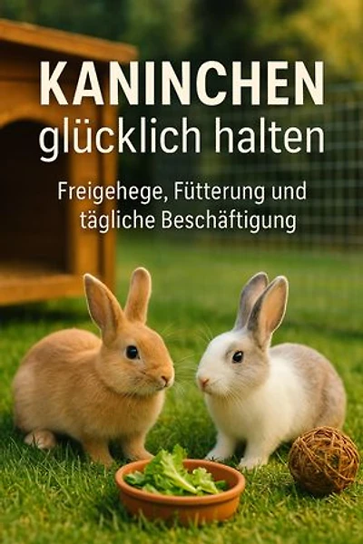 Kaninchen glücklich halten: Freigehege, Fütterung und tägliche Beschäftigung
