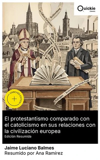 El protestantismo comparado con el catolicismo en sus relaciones con la civilización europea (Edición resumida): Edición enriquecida. Ideologías religiosas contrastantes y su huella en la Europa del XIX