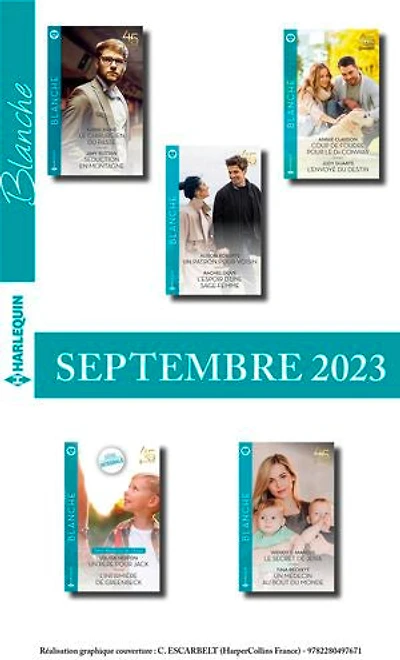 Pack mensuel Blanche - 10 romans (Septembre 2023)