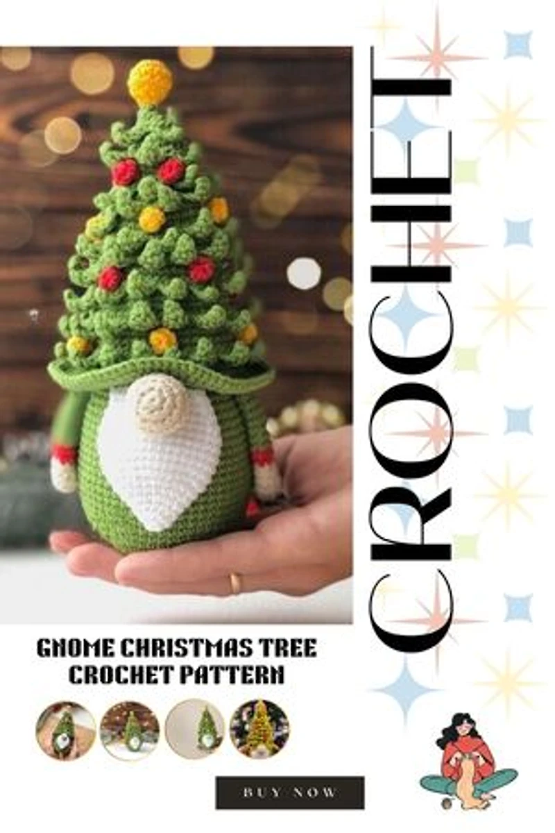 Gnome Christmas Tree Crochet Pattern: Festive Gnome Crochet Patterns for Christmas Décor