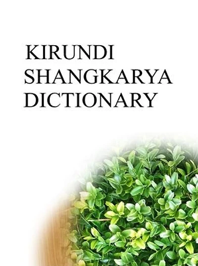 KIRUNDI SHANGKARYA DICTIONARY
