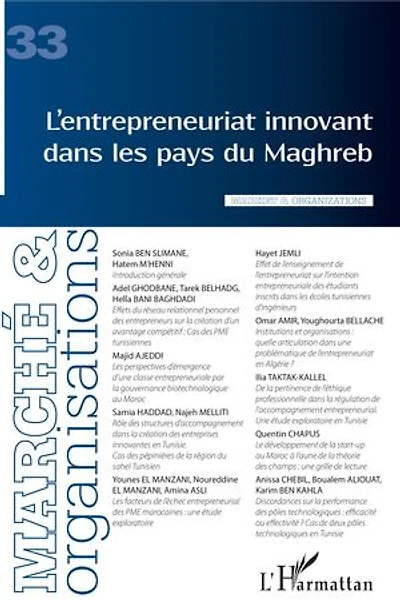 L'entrepreneuriat Innovant Dans Les Pays Du Maghreb