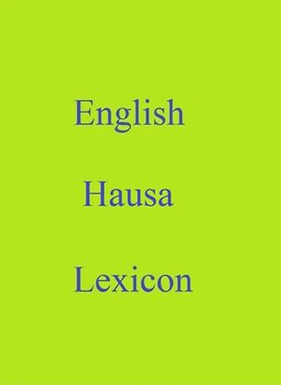 English Hausa Lexicon