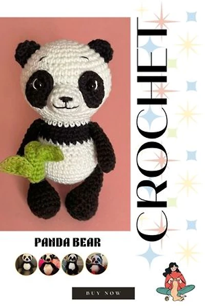 Panda Bear Amigurumi Crochet Pattern: A Quick and Easy 5-Page PDF Guide to Crocheting an Adorable Plush Panda