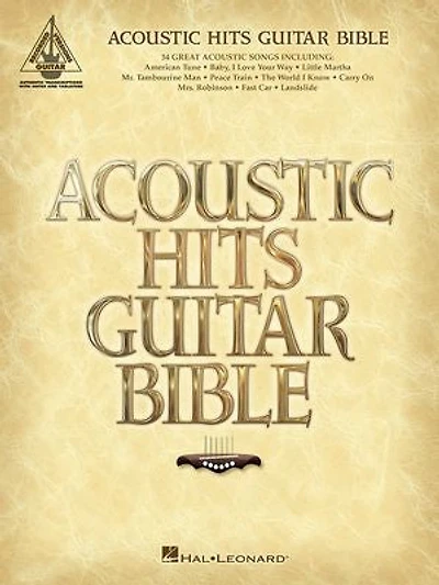 Acoustic Hits Guitar Bible