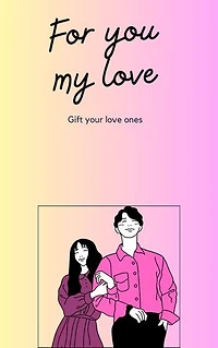 For You my Love: A book for your lover