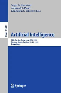 Artificial Intelligence: 18th Russian Conference, Rcai 2020, Moscow, Russia, October 10-16, Proceedings