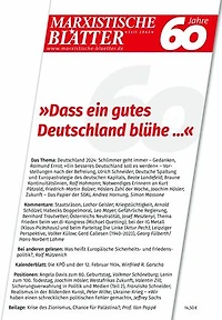 »Dass ein gutes Deutschland blühe ...«