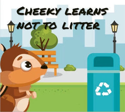 Cheeky Learns not to Litter