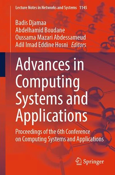 Advances Computing Systems and Applications: Proceedings of the 6th Conference on Applications