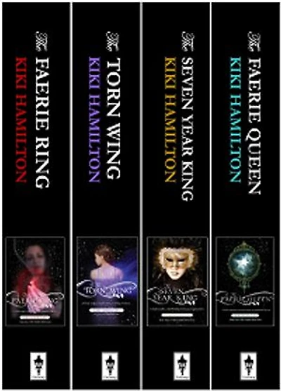 The Faerie Ring Series (Books 1-4): A dark, compelling series where life and death battles rage between two intertwining worlds resulting in an epic and unexpected conclusion....