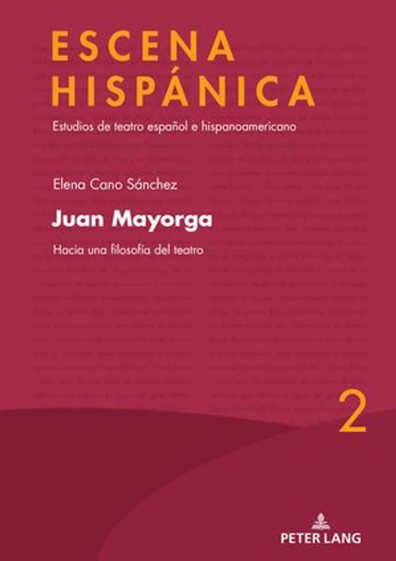 Juan Mayorga: Hacia una filosofía del teatro
