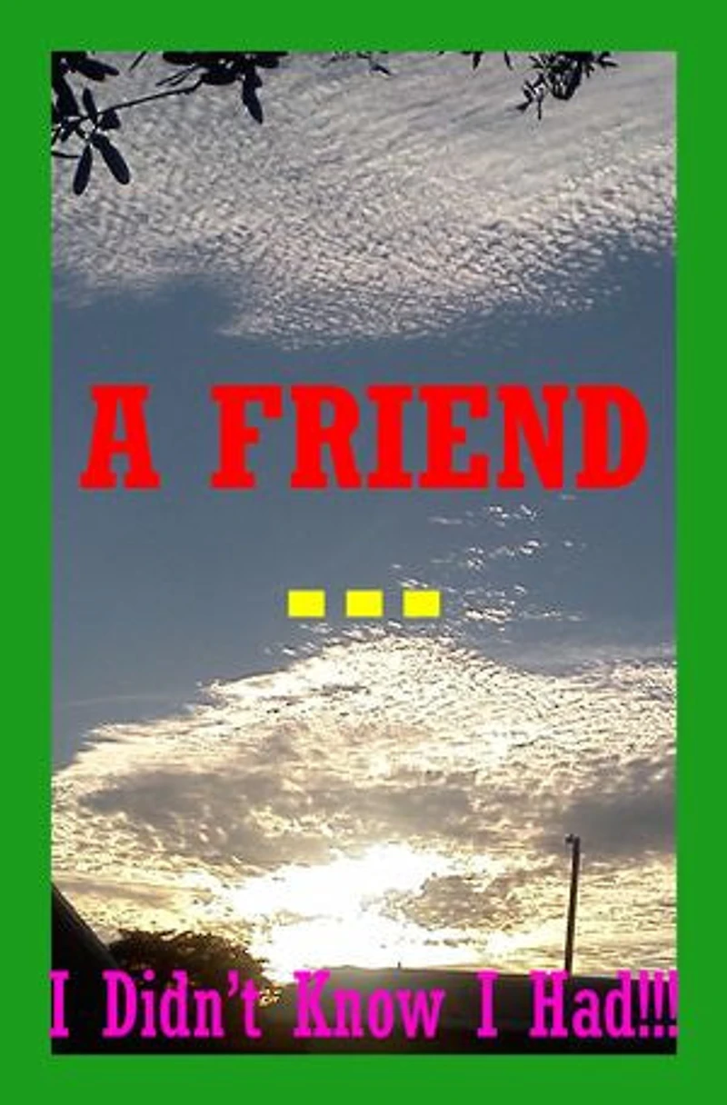 A Friend I Didn't Know I Had...