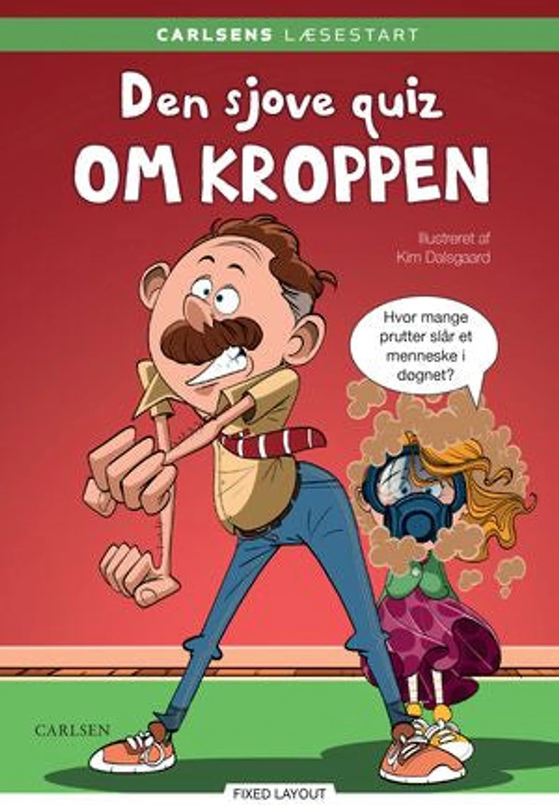 Carlsens Læsestart: Den sjove quiz om kroppen