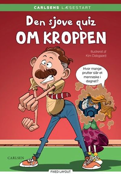 Carlsens Læsestart: Den sjove quiz om kroppen