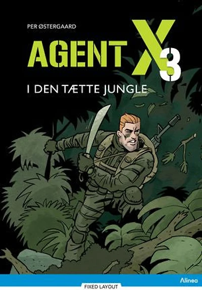 Agent X3 I den tætte jungle, Blå Læseklub