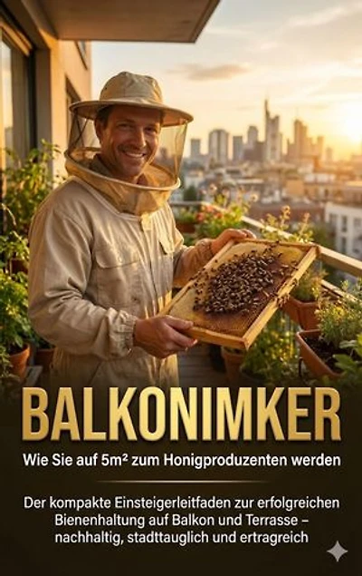 Balkonimker: Wie Sie auf 5m² zum Honigproduzenten werden: Der kompakte Einsteigerleitfaden zur erfolgreichen Bienenhaltung auf Balkon und Terrasse – nachhaltig, stadttauglich und ertragreich