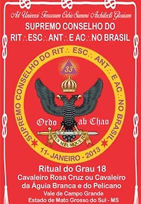 Ritual Do Grau 18 Cavaleiro Rosa Cruz Ou Cavaleiro Da Águia Branca E Do Pelicano