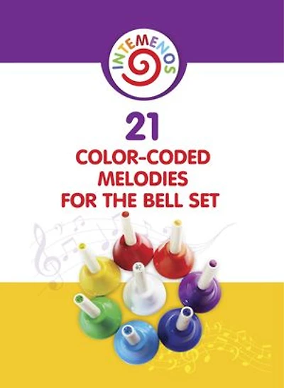 21 Color-coded Melodies for Bell Set: Color-Coded visual for 8 Note Bell Set