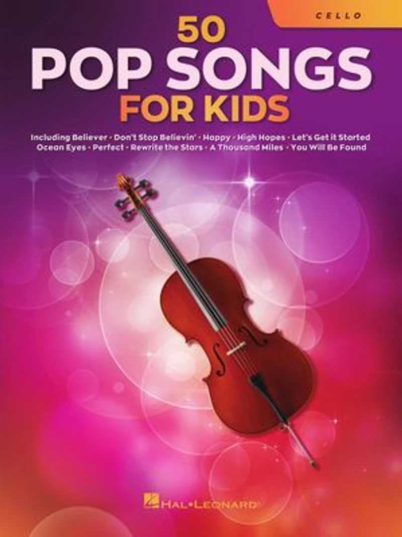50 Pop Songs for Kids Cello