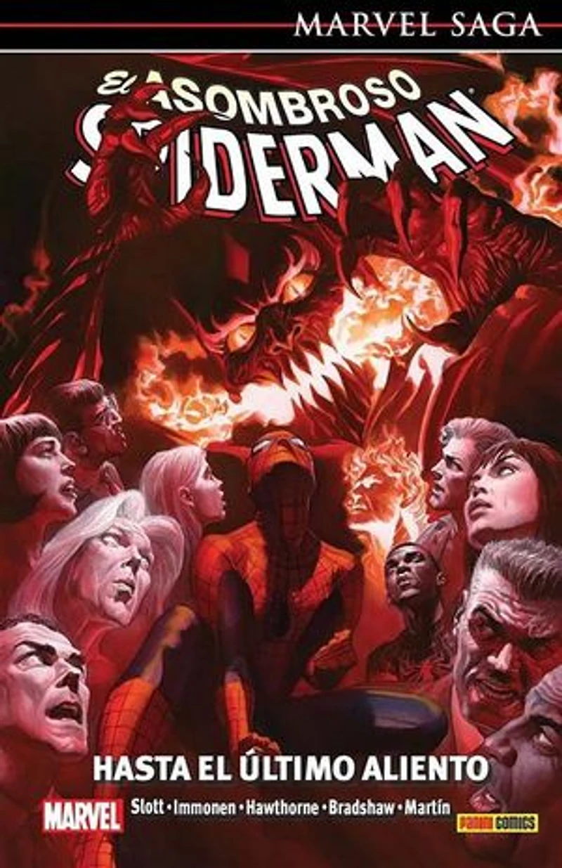 Marvel Saga. El Asombroso Spiderman. Universo Spiderman 59. Hasta el último aliento