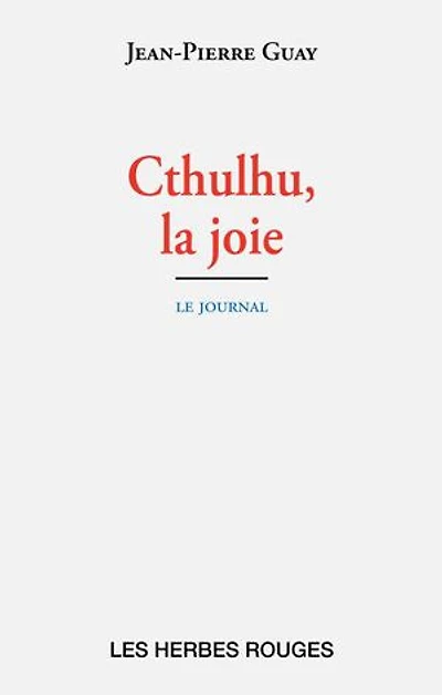 Cthulhu, la joie : le journal 24 novembre - 28 décembre 1992: 1992