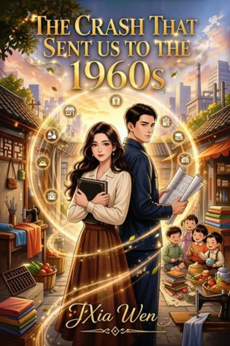 The Crash That Sent Us to the 1960s: An Isekai LitRPG Slice-of-Life - novel 1