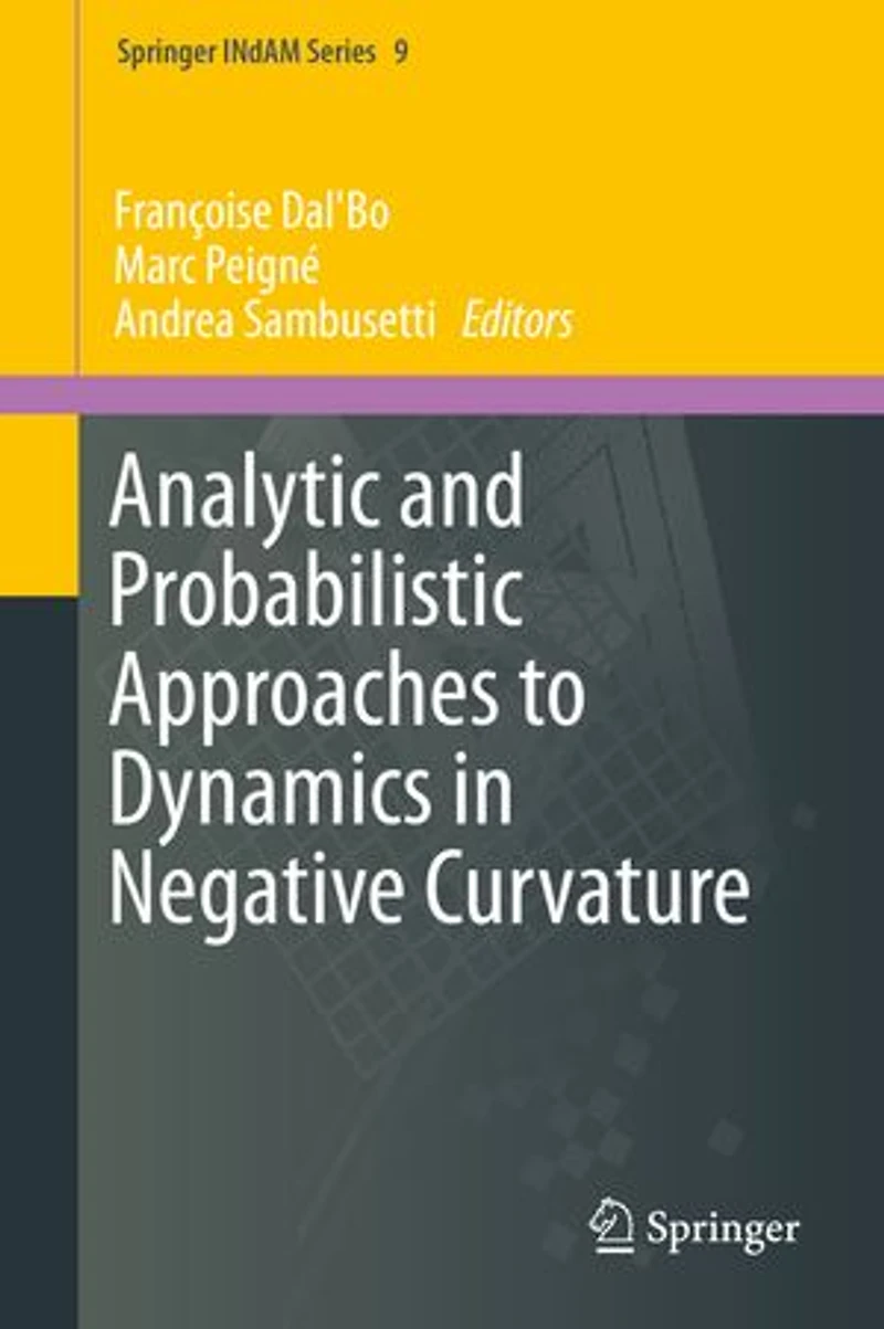 Analytic and Probabilistic Approaches to Dynamics Negative Curvature