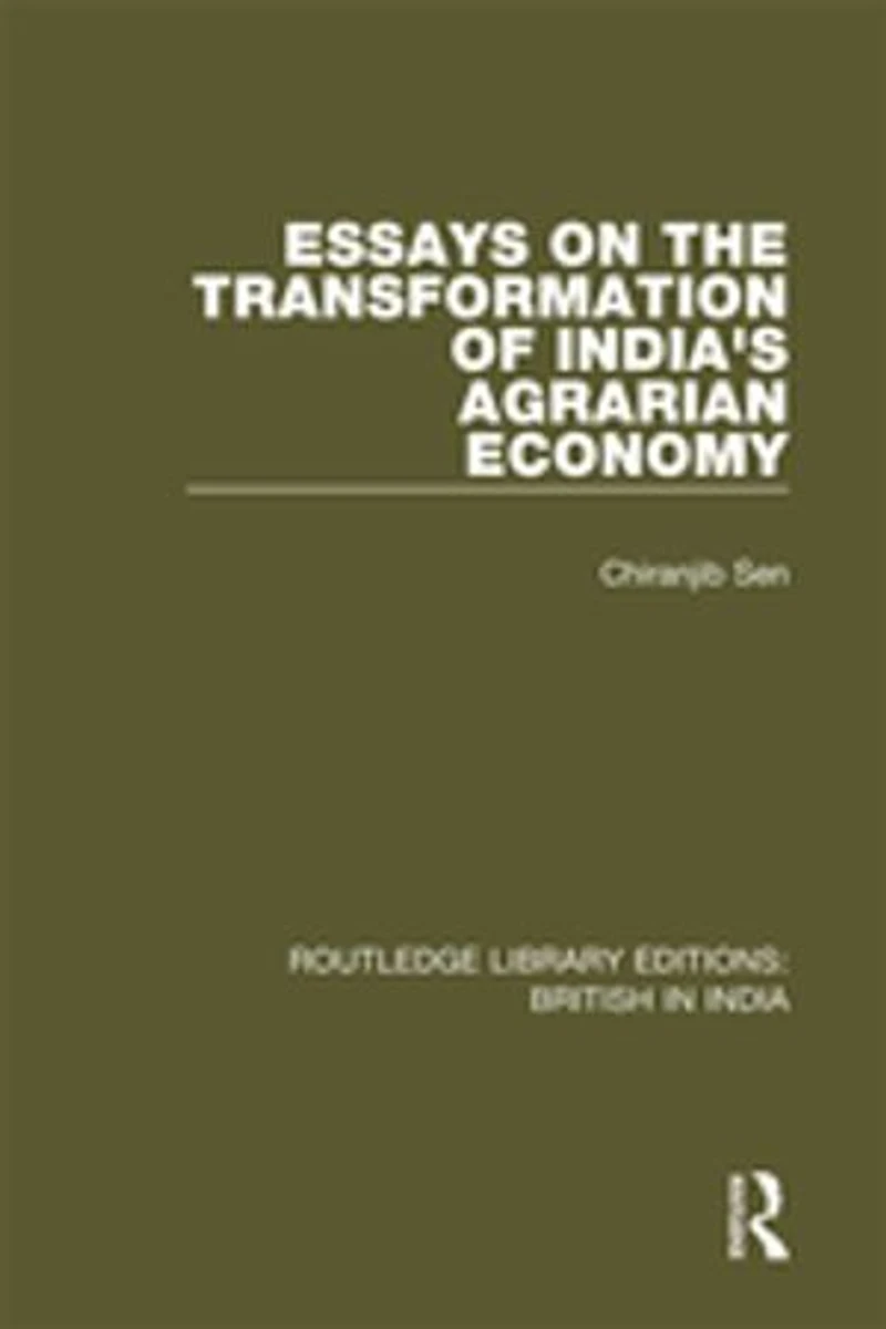 Essays on the Transformation of India's Agrarian Economy