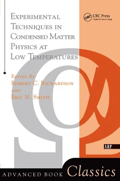 Experimental Techniques Condensed Matter Physics at Low Temperatures