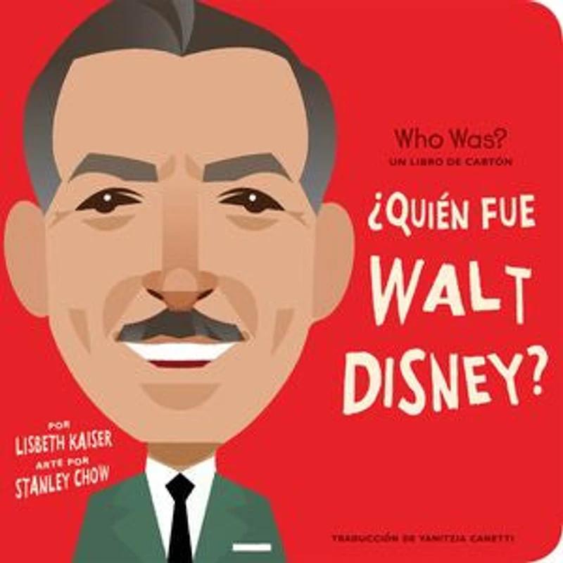 ¿Quién fue Walt Disney?: fue? Un libro de cartón