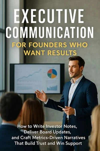 Executive Communication for Founders Who Want Results: How to Write Investor Notes, Deliver Board Updates, and Craft Metrics-Driven Narratives That Build Trust and Win Support