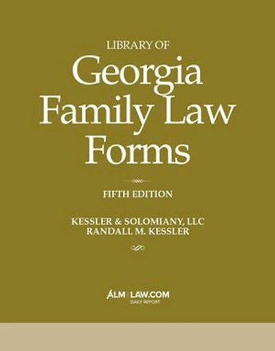 Library of Georgia Family Law Forms, 5th Edition