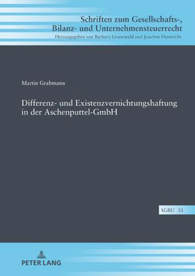 Differenz- und Existenzvernichtungshaftung der Aschenputtel-GmbH