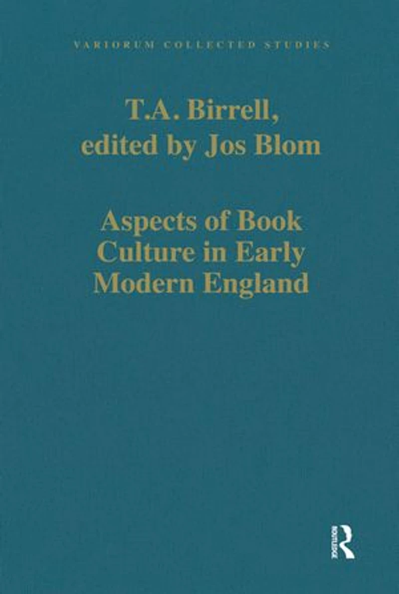 Aspects of Book Culture in Early Modern England