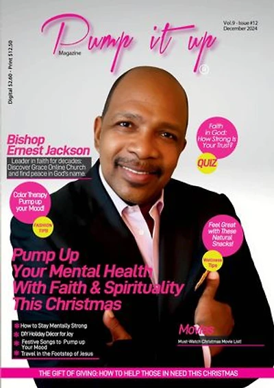Pump It Up Magazine: Bishop Ernest Jackson & Grace Online Church -Breaking the Silence on Mental Health in Churches