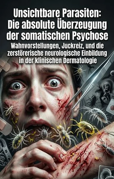 Unsichtbare Parasiten: Die absolute Überzeugung der somatischen Psychose: Wahnvorstellungen, Juckreiz, und die zerstörerische neurologische Einbildung in der klinischen Dermatologie
