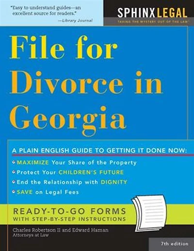 File for Divorce in Georgia