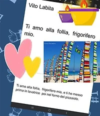 Ti amo alla follia, frigorifero mio: Ti amo alla follia frigorifero mio, e ti ho messo prima in lavatrice, poi nel forno del piazzaiolo