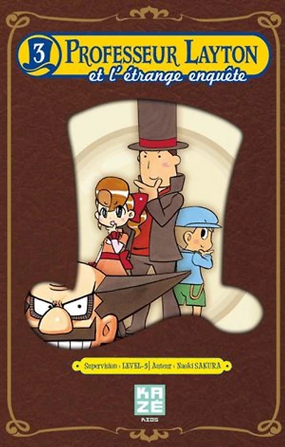 Le professeur Layton et l'étrange enquête T03