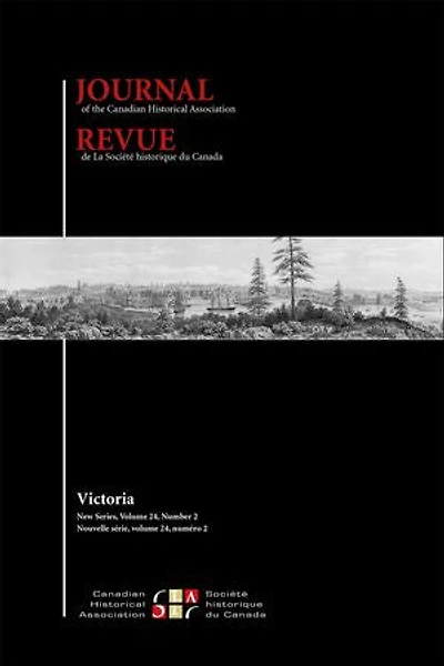 Journal of the Canadian Historical Association. Vol. 24 No. 2, 2013