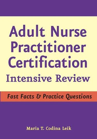 AGNP Certification Intensive Review: 2,000 Practice Questions