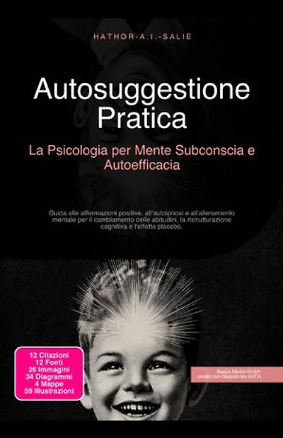 Autosuggestione Pratica: La Psicologia per Mente Subconscia e Autoefficacia: Guida alle affermazioni positive, all'autoipnosi e all'allenamento mentale per il cambiamento delle abitudini, la ristrutturazione cognitiva e l'effetto placebo.