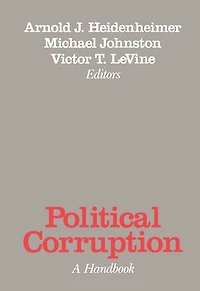 Political Corruption: A Handbook