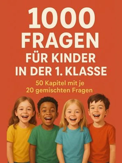 1000 Fragen für Kinder in der 1. Klasse: Mit Spaß und Wissen durchs erste Schuljahr in über 240 Seiten