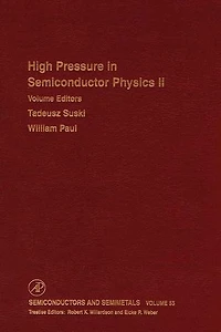 High Pressure Semiconductor Physics II