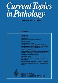 Current Topics Pathology / Ergebnisse der Pathologie