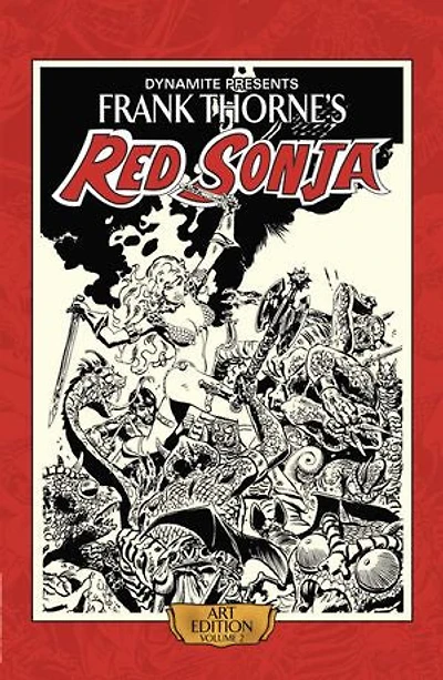 Frank Thorne's Red Sonja: Art Edition Vol 2